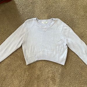 Lavender Double Zero Brand crew neck sweater